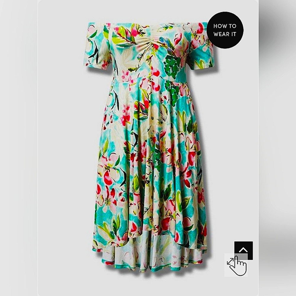 Torrid Mini Skater Dress